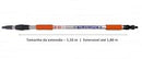 Escova de Lavagem Auto Mega Brush com Cabo Extensível