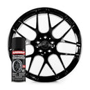 Tinta Spray Vinil Removível Superwrap Preto Brilhante - Solid Series