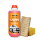 Pack Limpieza Exterior - Champú 1 litro, Esponja Auto y Gamuza Sintética