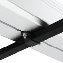 CRUZ Pipe Carrier: 3 adaptadores para montagem em barras de tejadilho de 30 × 20 mm (através de grampos).