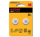 Baterías Kodak Ultra Lithium CR2032 (paquete de 5)