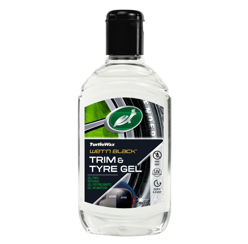 Gel Pulido Neumáticos y Embellecedores "Wet`N´Black" 300 ml Turtle Wax