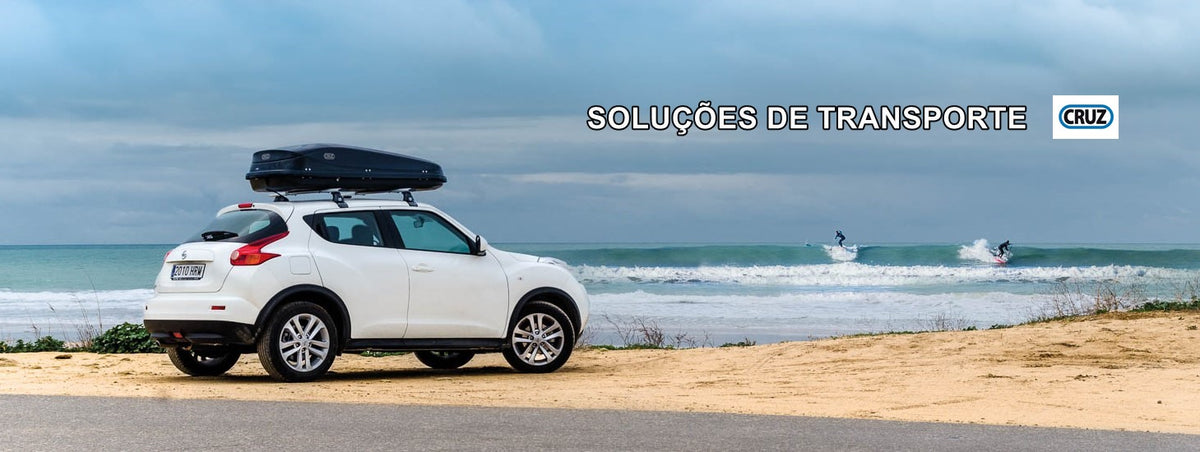 Malas de tejadilho. Cruz. Cruzber. Férias. Viagem. Barras de tejadilho. Transporte.