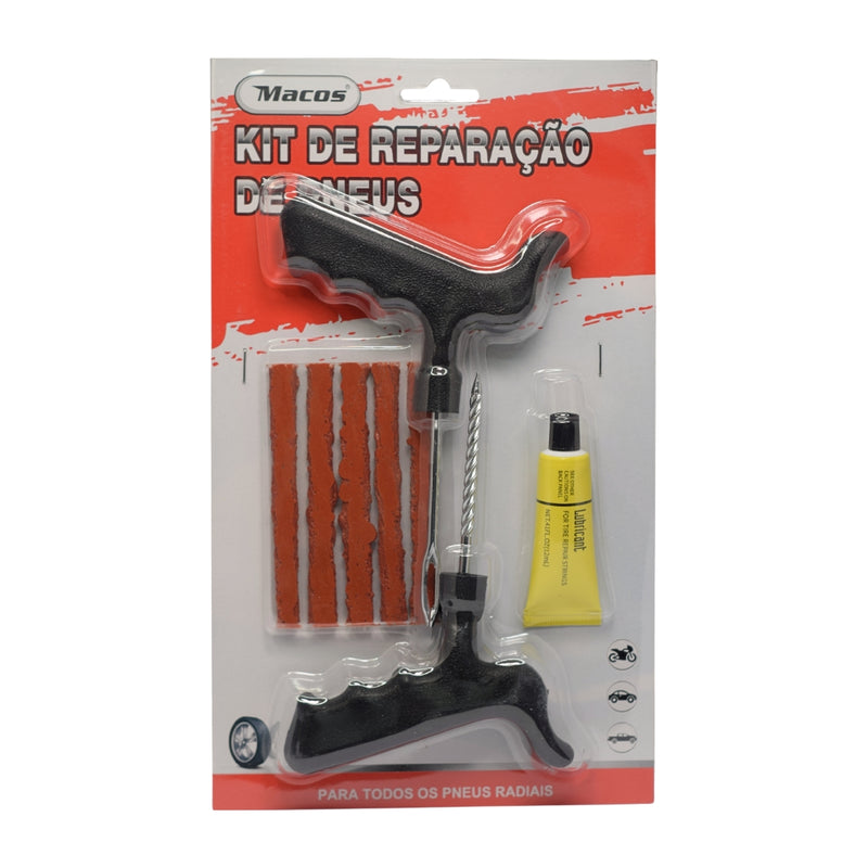 Kit Reparação de Furos sem Câmara
