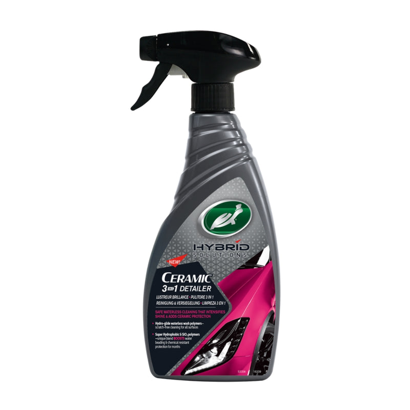 Lava e Encera sem Água 3 em 1 "Ceramic Hybrid Solutions" 500 ml Turtle Wax
