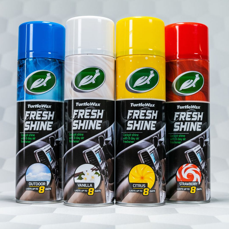 Limpa Tablier em Spray Brilhante "Fresh Shine" Baunilha 500 ml Turtle Wax