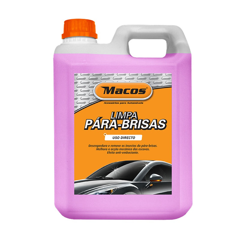 Limpa Pára-brisas Concentrado (uso-directo) Rosa Macos 2L