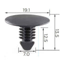 Molas de Fixação em Plástico C140 (embalagem com 50 molas)