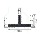 Molas de Fixação em Plástico C406 (embalagem com 50 molas)