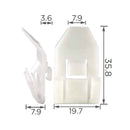 Molas de Fixação em Plástico C640 (embalagem com 50 molas)