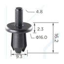 Molas de Fixação em Plástico C678 (embalagem com 50 molas)