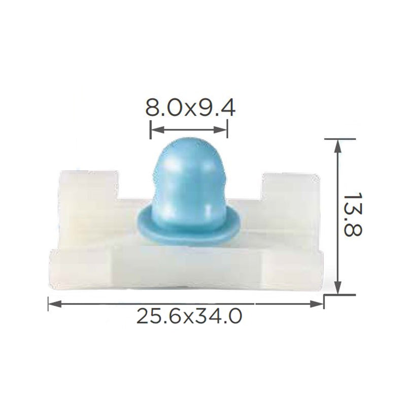 Molas de Fixação em Plástico C904 (embalagem com 50 molas)