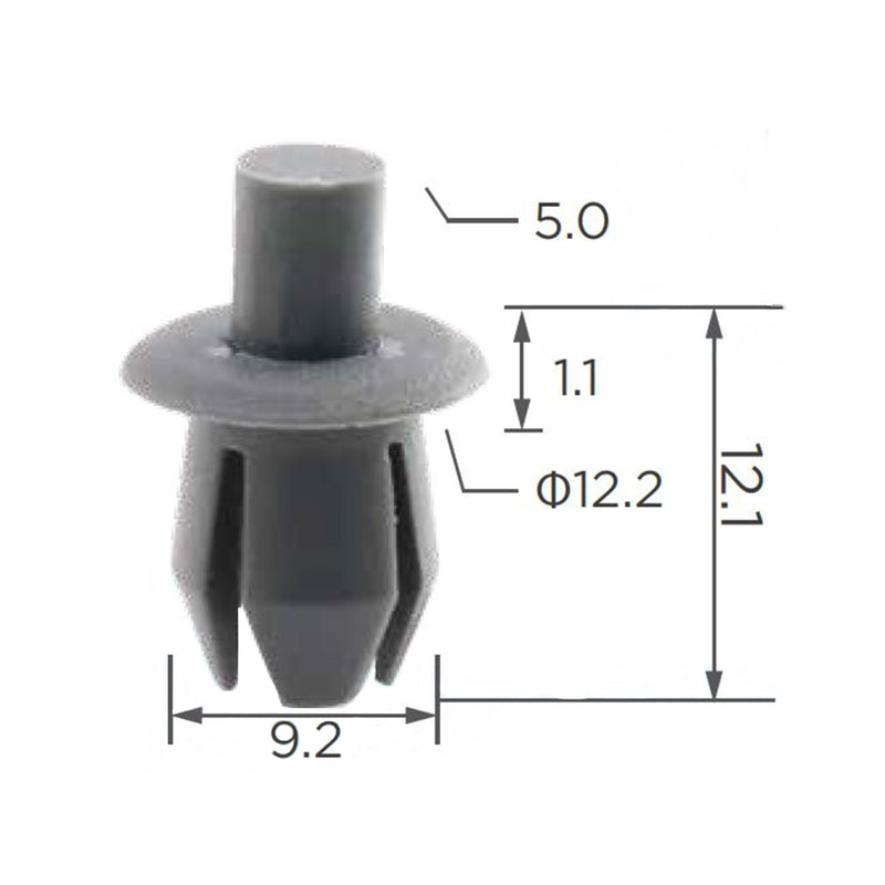 Molas de Fixação em Plástico C947 (embalagem com 50 molas)