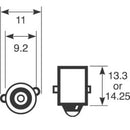 Lâmpadas 12V 6W H6 (caixa com 10 unid.)