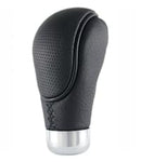 Manete de Velocidades Universal em Pele Preta