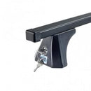 Barras de techo (2) en acero negro Cross Oplus ST110 / 921-305