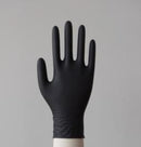 Luvas em Nitrilo Pretas Tamanho M (Caixa c/100 unidades)