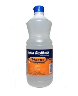 Água Destilada 1 litro Macos
